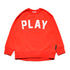 【S/M/L】★オフィシャルチーム★裏毛シンプルロゴトレーナー(1224201m)